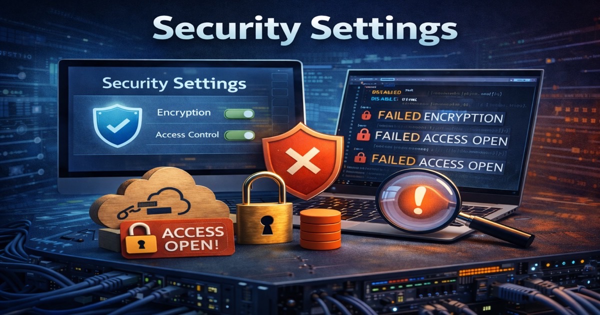 What is a Cloud Misconfiguration? Definition & Examples